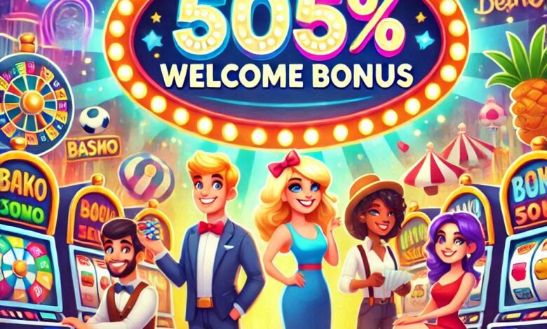 50% Welcome Bonus